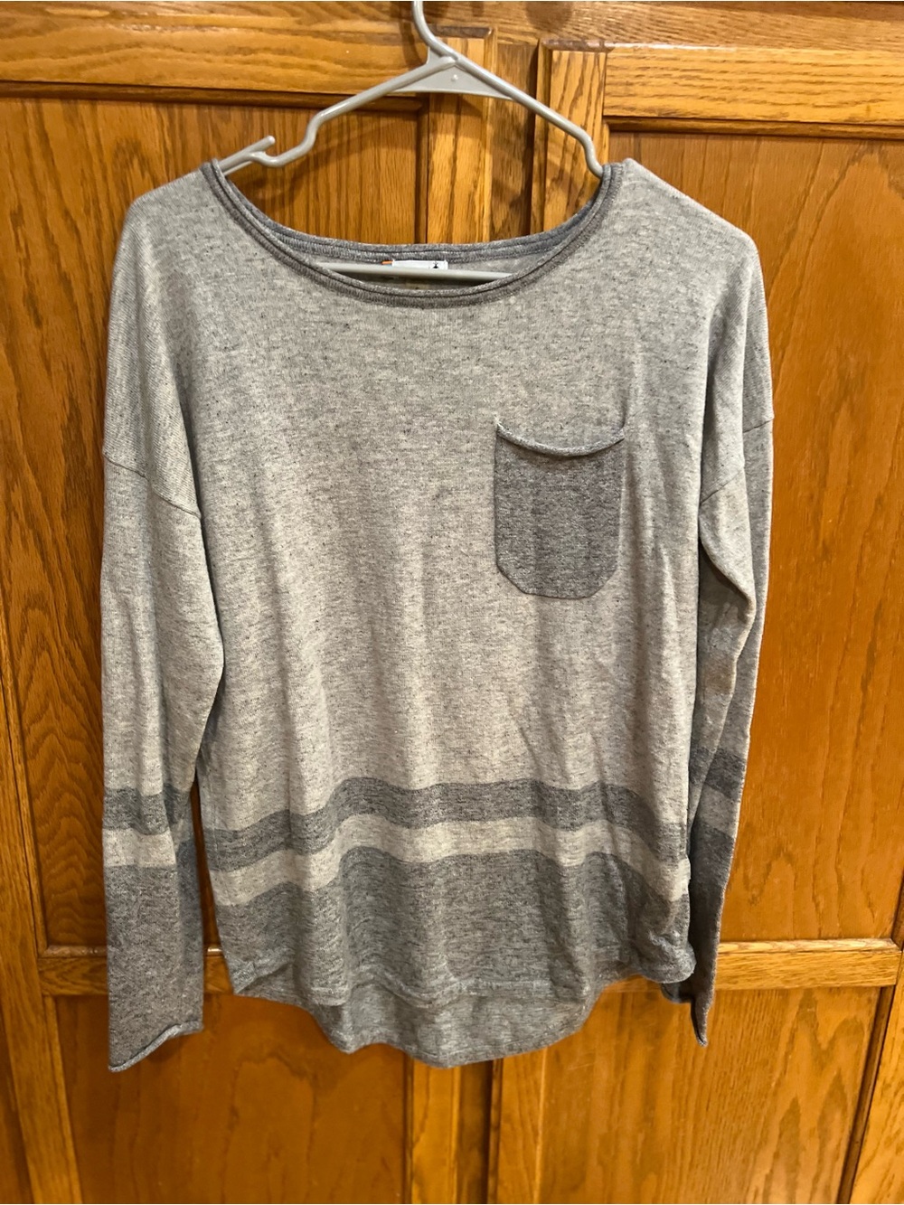 Smartwool Merino Wool Two Tone Gray Sweater